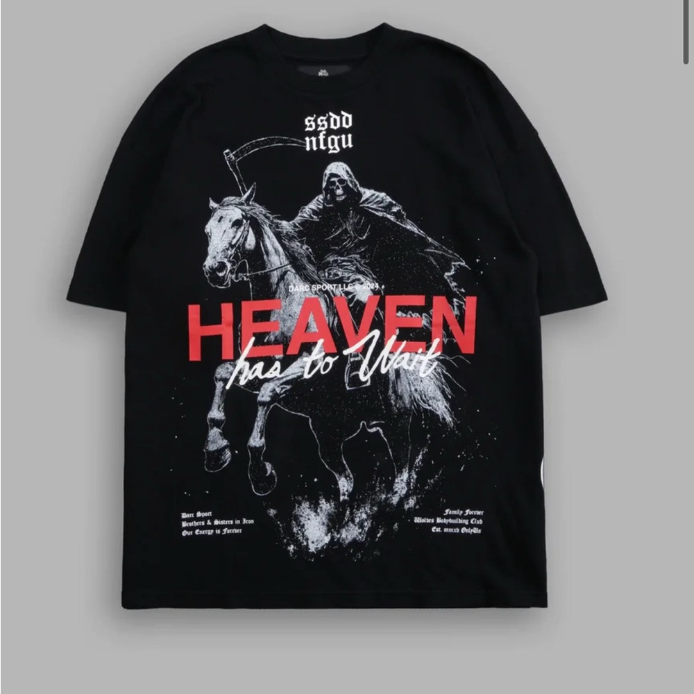 Darc Sport Heaven Has to Wait - Ashen Horse - XXL new with Tags